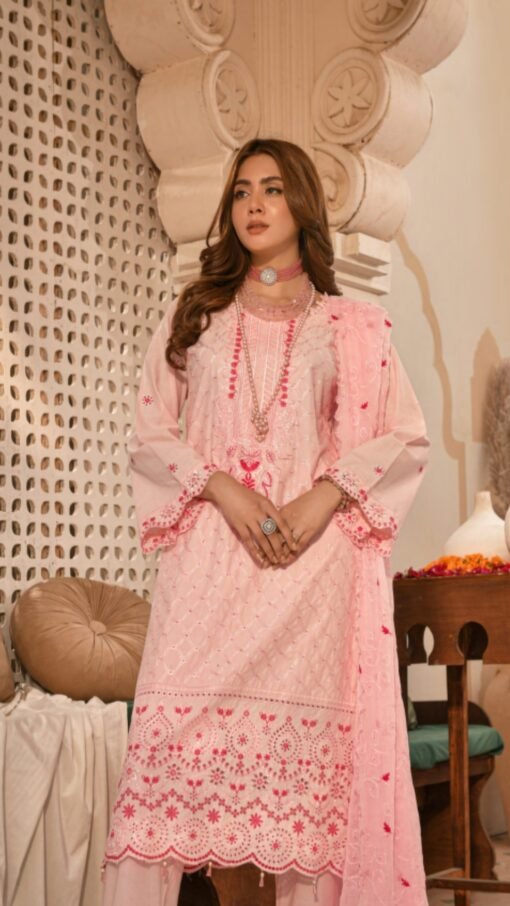 buy Deewan E Khaas Semi Stitched Luxury Lawn D 02 03 online in india