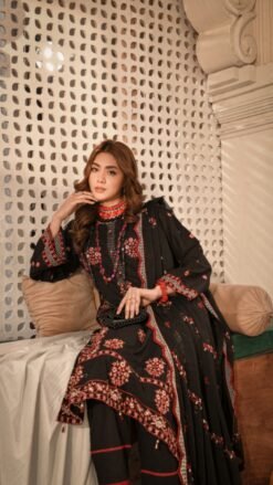 buy Deewan E Khaas Semi Stitched Luxury Lawn D 08 04 online in india