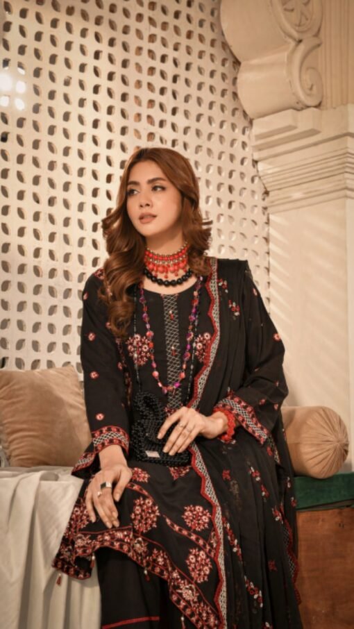 buy Deewan E Khaas Semi Stitched Luxury Lawn D 08 06 online in india