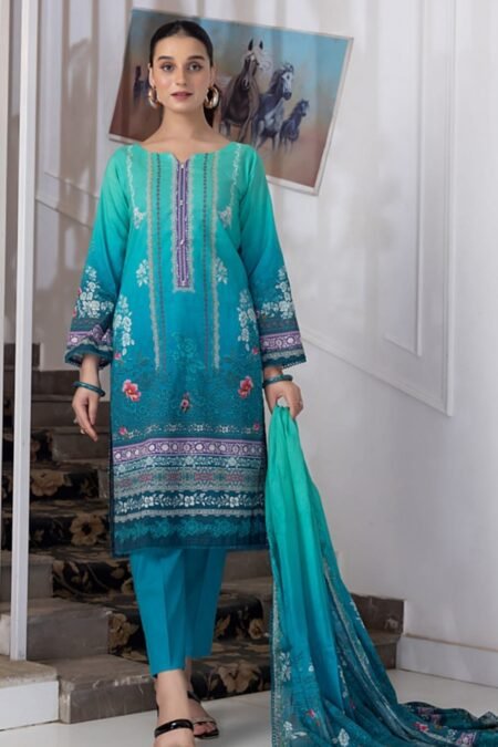 Salina Digital Printed Lawn Vol-2 | D-15