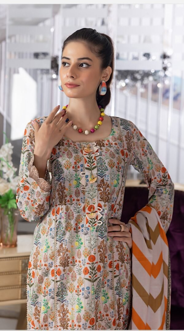 Pakistani Unstitched Suits Online | Lawn Unstitched Suits