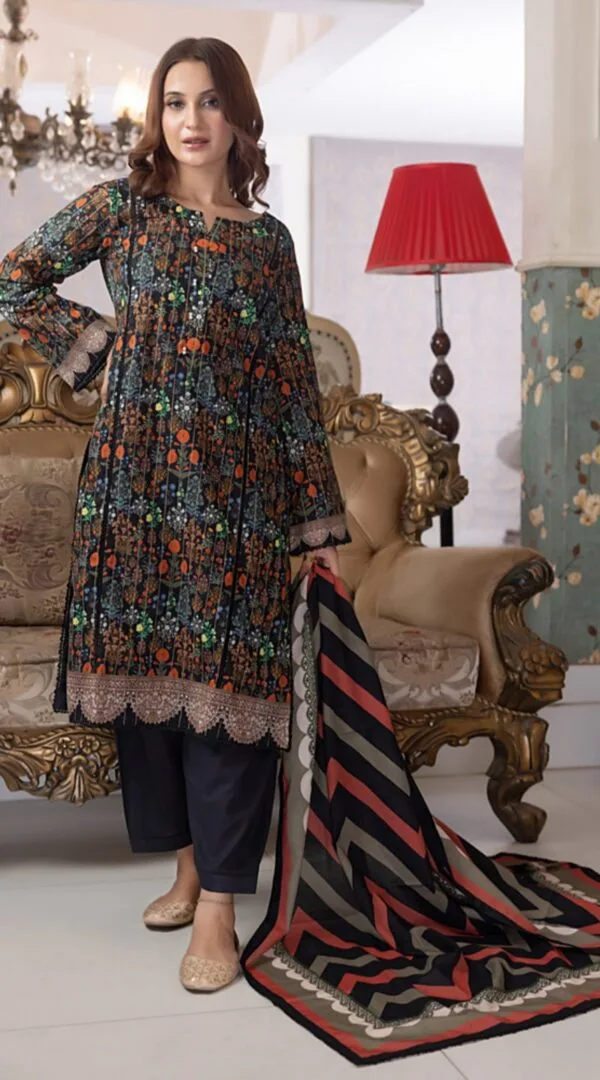 Salina Digital Printed Lawn Vol-2 | D-09