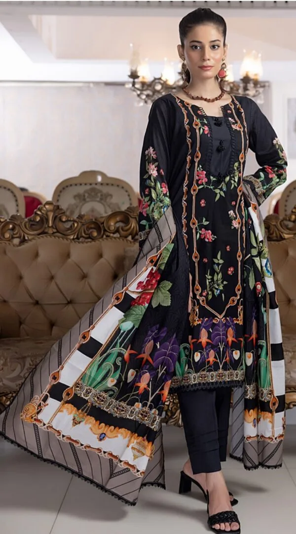 Salina Digital Printed Lawn Vol-2 | D-08