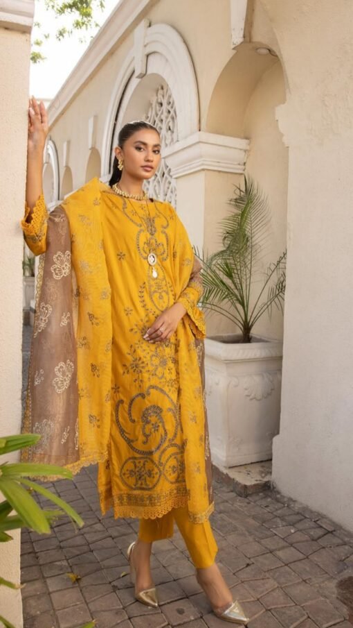 buy embroidered lawn collection by riaz arts d05 04 online in india