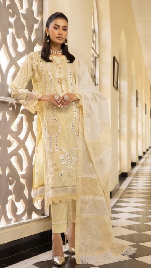 buy embroidered lawn collection by riaz arts d07 04 online in india