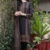 Black Color Printed Lawn Pakistani Suits