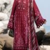 Maroon Color Embroidered Unstitched Pakistani Salwar Kameez