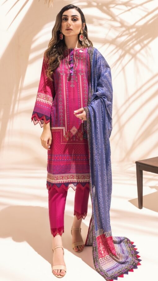 buy colors digital printed lawn al zohaib d03 01 online in india