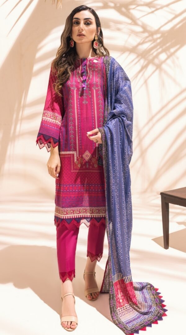 buy colors digital printed lawn al zohaib d03 01 online in india