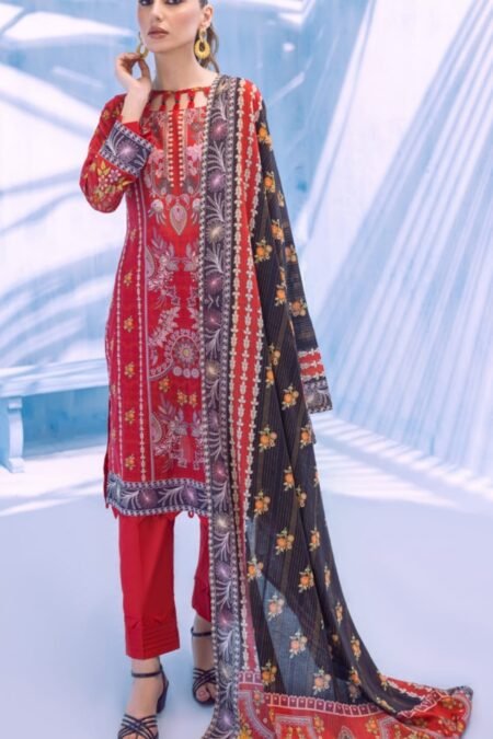 Colors Digital Printed Lawn Vol3 2024 - D09