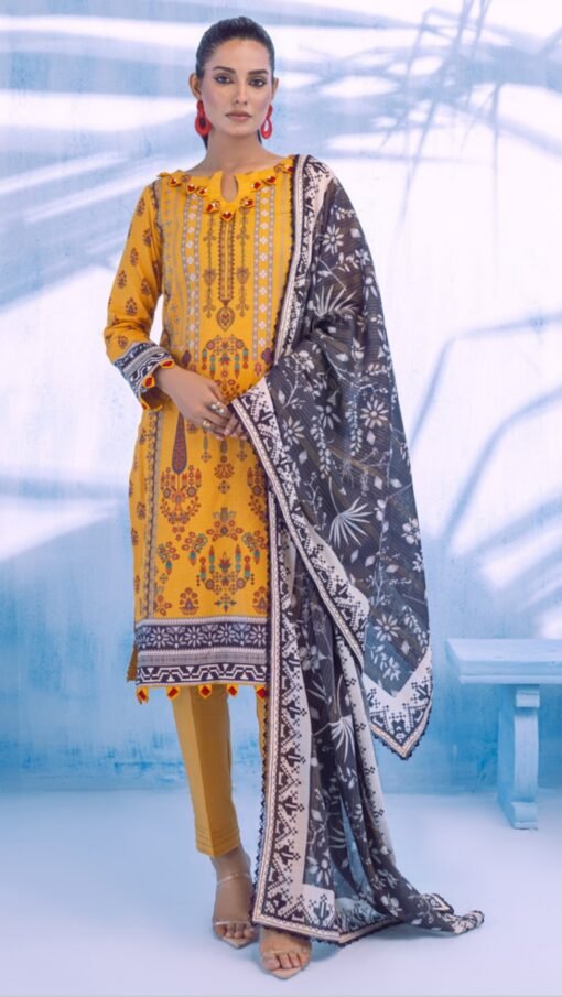 buy colors digital printed lawn al zohaib d14 01 online in india