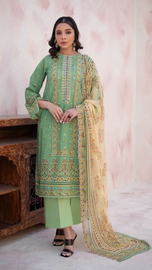 buy embroidered lawn gulljee d04 01 online in india