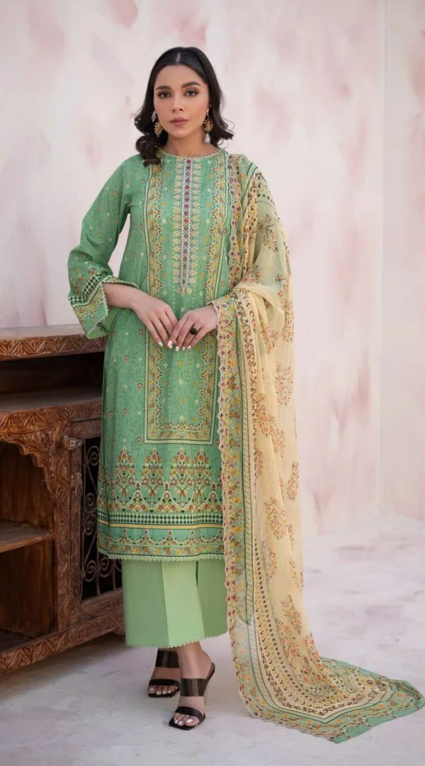 Embroidered Premium Lawn Suits | D-04