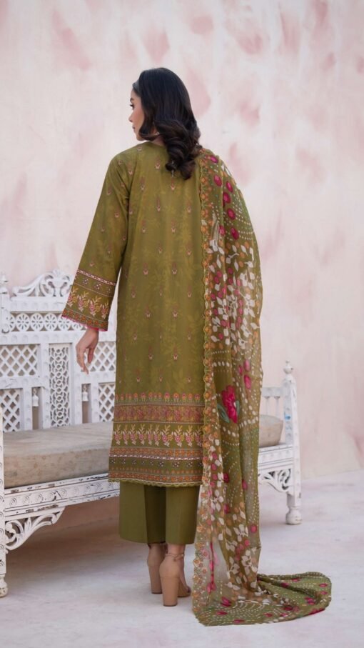 buy embroidered lawn gulljee d07 02 online in india