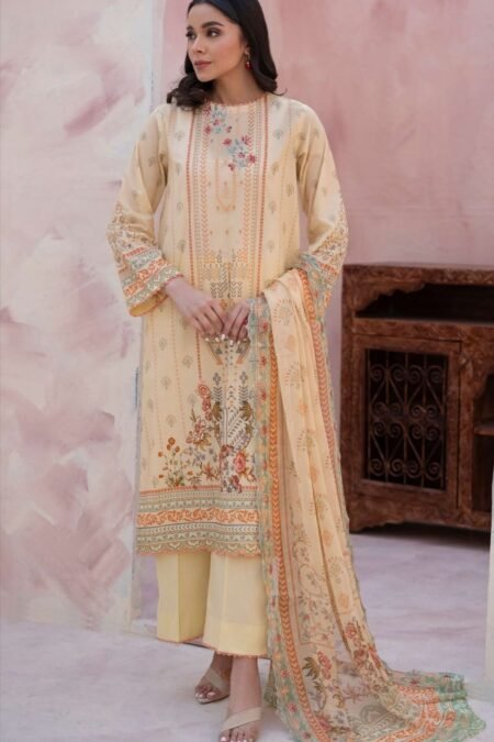 Embroidered Premium Lawn Suits | D-11