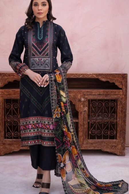Embroidered Premium Lawn Suits | D-12