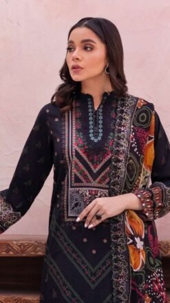 buy embroidered lawn gulljee d12 04 online in india