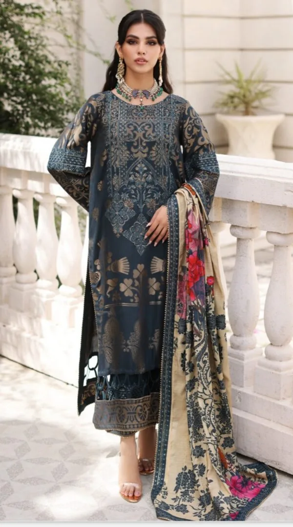 Colors Digital Printed Lawn Vol3 2024 - D01