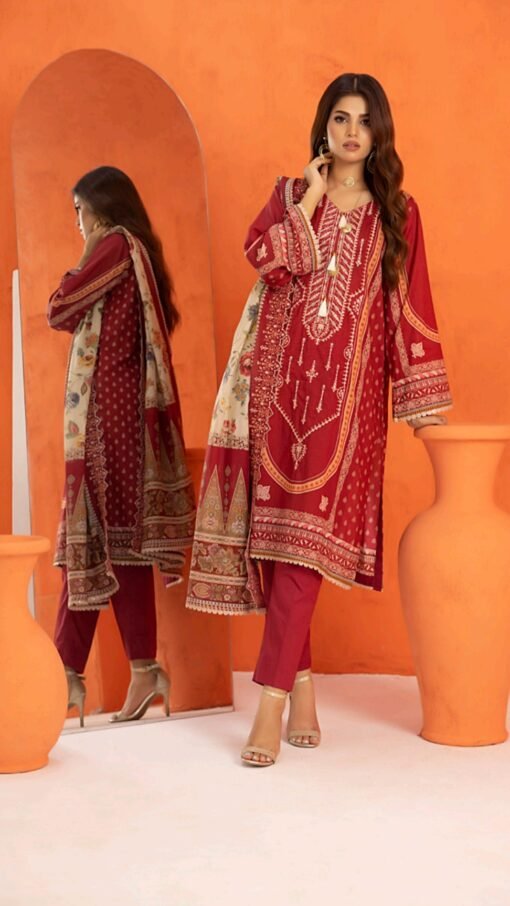 buy salina embroidered cutwork dupatta D07 04 online in india