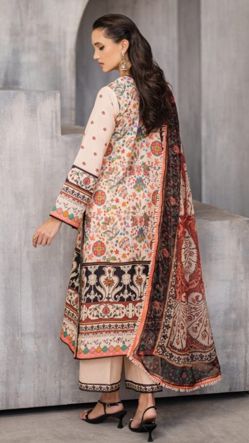 buy azalea unstitched printed lawn by roheenaz d03 02 online in india