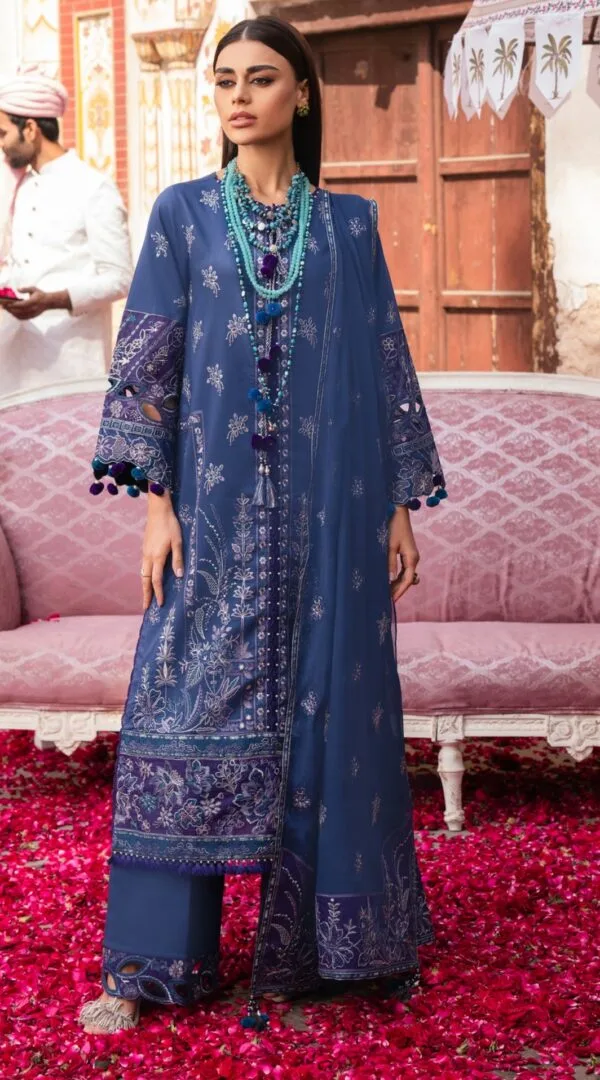 Rawayat Luxury Lawn By ALIZEH - 3 Piece Unstitched - D-04