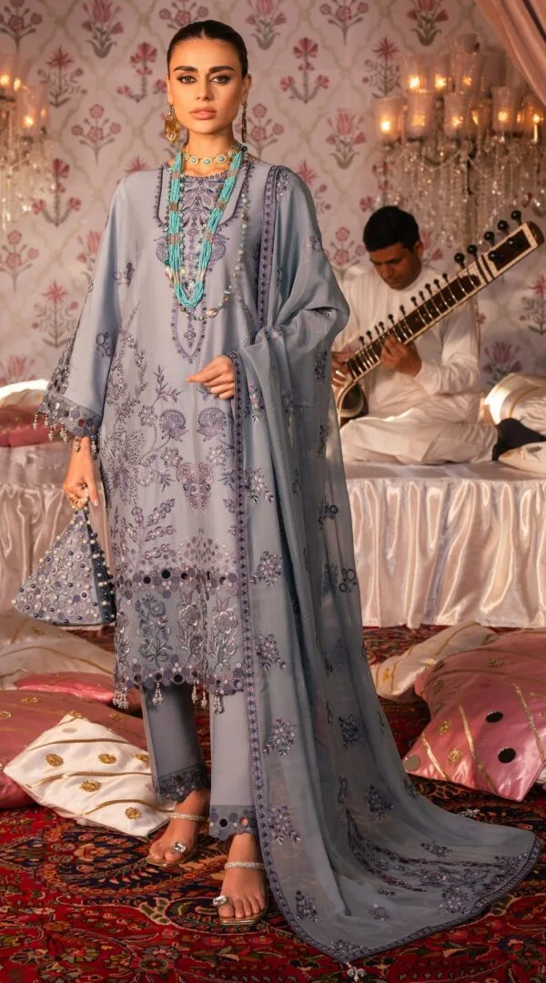 Rawayat Luxury Lawn By ALIZEH - 3 Piece Unstitched - D-08