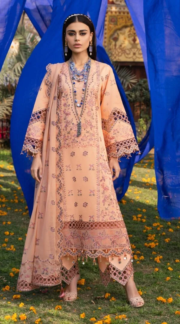 Rawayat Luxury Lawn By ALIZEH - 3 Piece Unstitched - D-09