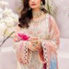 Off White Color Chiffon Embroidered Fancy Wedding Salwar Kameez