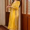 Yellow Color Stitched Chiffon Pakistani Suits