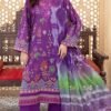 Dark Purple Printed Pakistani Salwar Suits