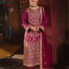 Light Purple Color Embroidered Twisted Silk Pakistani Suits