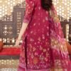 Maroon Color Printed Luxury Lawn Salwar Suit online