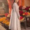 White Color embroidered chiffon pakistani suit