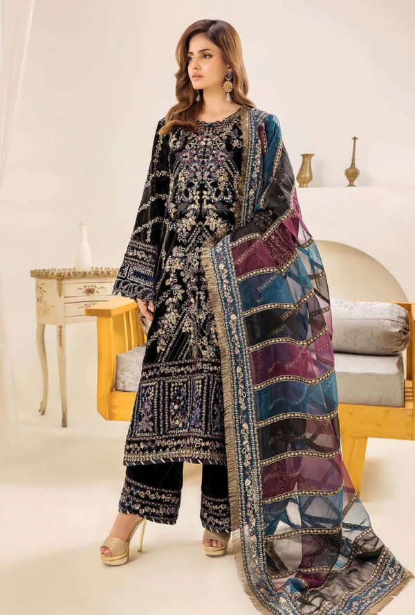 Adans Libas Velvet Edit Luxury Unstitched Pakistani Suits