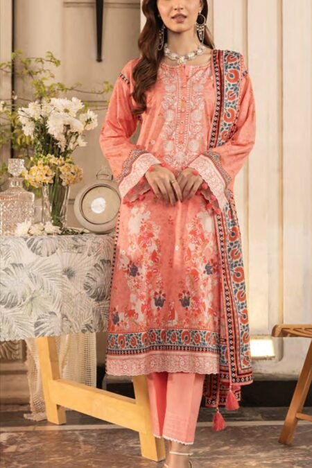 Lakhany Komal Embroidered Lawn 2025 - D10