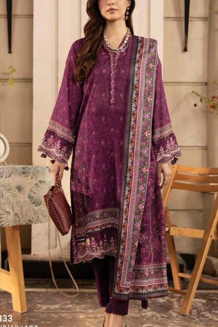 Lakhany Komal Embroidered Lawn 2025 - D09