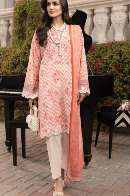 Lakhany Komal Embroidered Lawn 2025 - D03