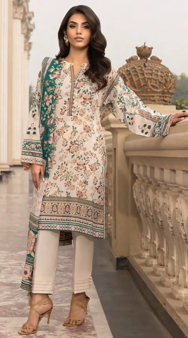 Lakhany Komal Printed Lawn 2025 - D08