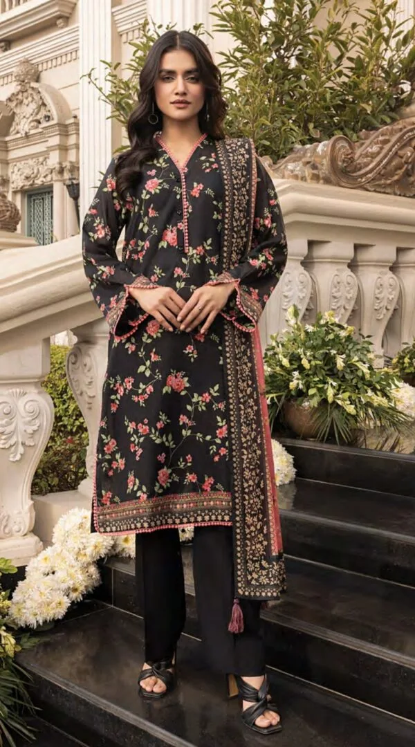 Lakhany Komal Printed Lawn 2025 - D09