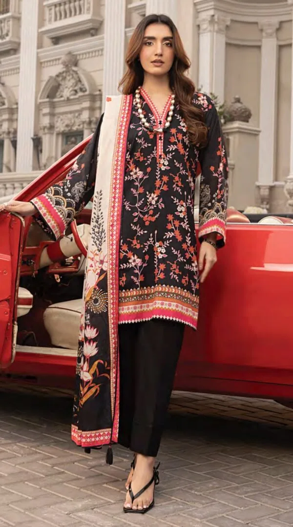 Lakhany Komal Printed Lawn 2025 - D12