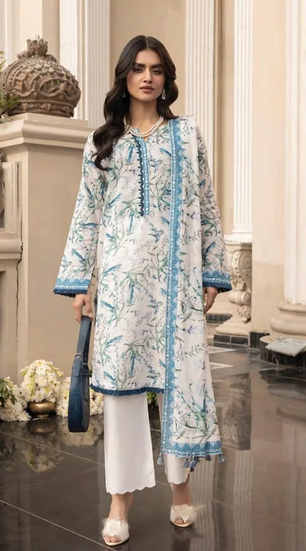 Lakhany Komal Printed Lawn 2025 - D13