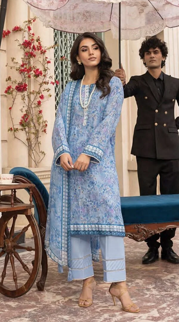 Lakhany Komal Printed Lawn 2025 - D15