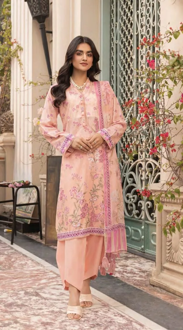 Lakhany Komal Printed Lawn 2025 - D16
