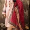 pink colot enbroidered pakistani suits