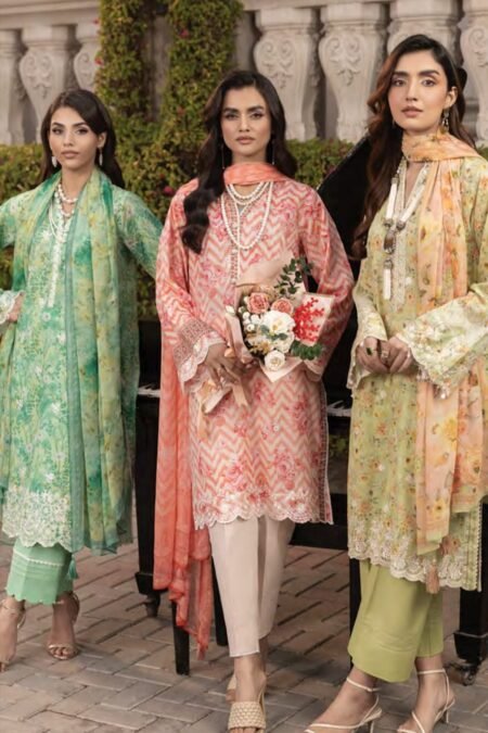 Lakhany Komal Embroidered Lawn 2025