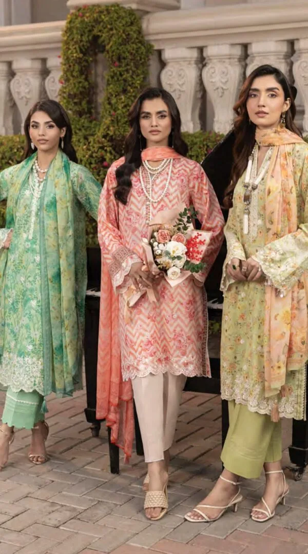 Lakhany Komal Embroidered Lawn 2025
