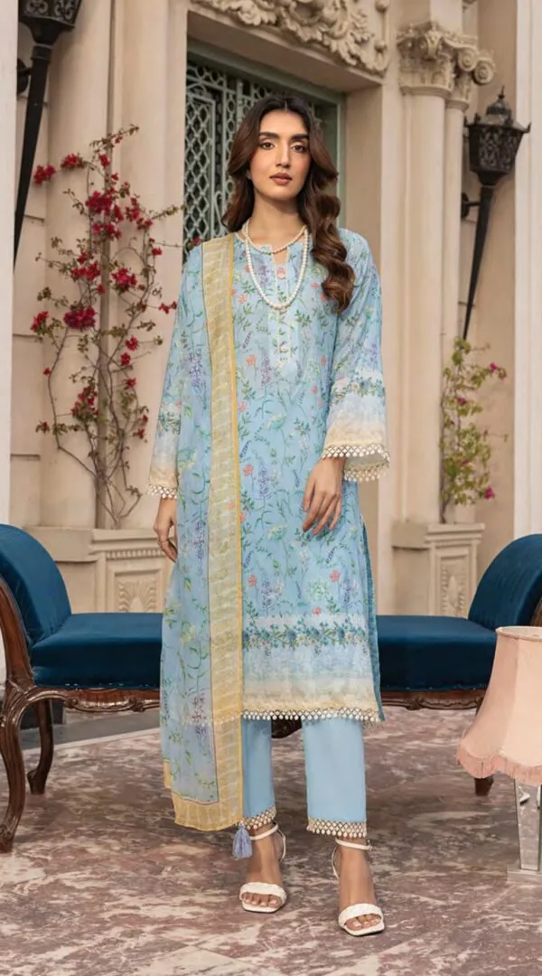 Lakhany Komal Printed Lawn 2025 - D03