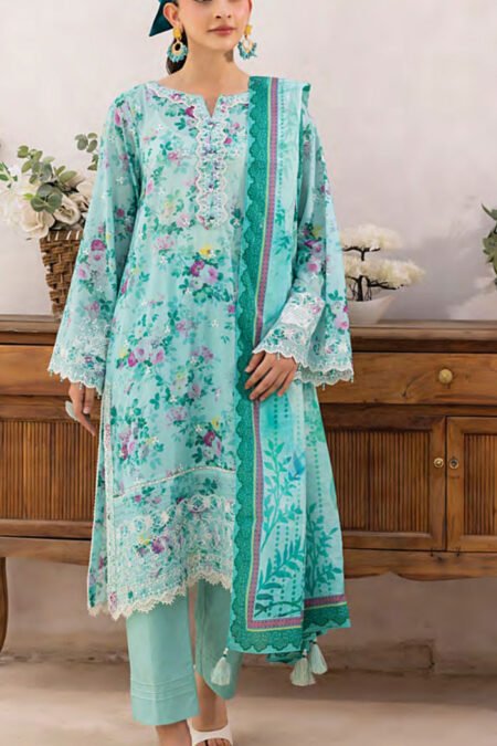 Lakhany Embroidered Lawn Suits - D04