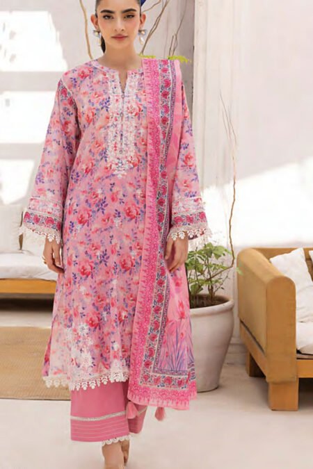 Lakhany Embroidered Lawn Suits - D05