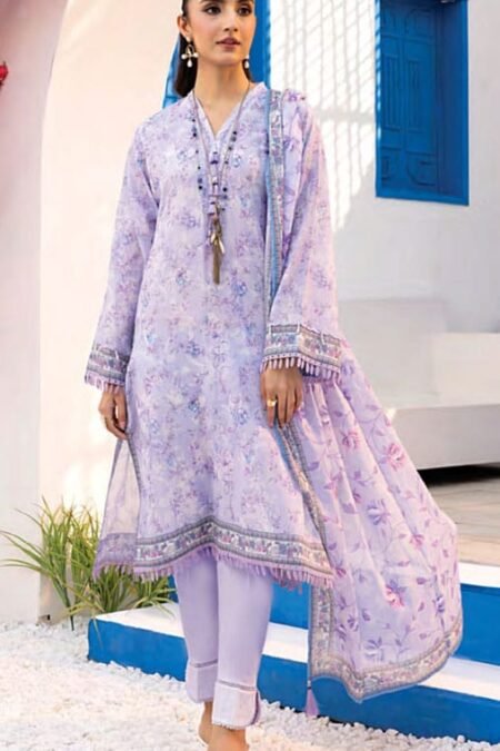 Lakhany Printed Lawn Suits - D01